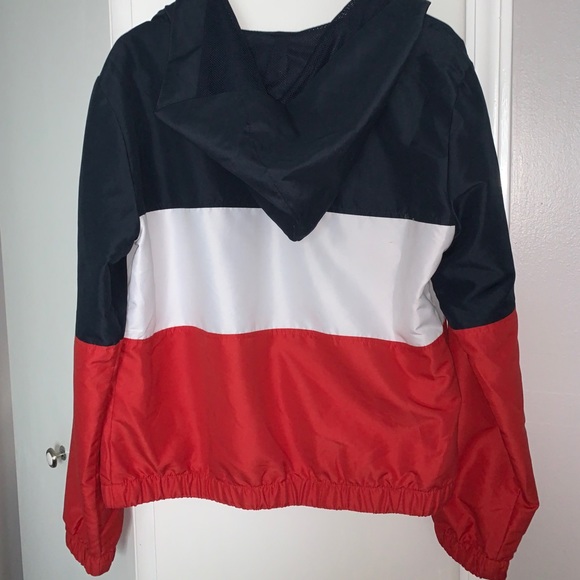 Forever 21 red white and blue jacket - Picture 2 of 7